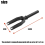 Front Wheel Bracket with Plastic Cover for Black & White 9