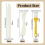 7Pcs Stained Glass Plastic Burnisher Bone Foiler Holder 3