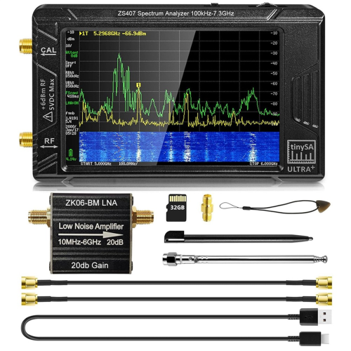 ZS-407 Ultra Plus Handheld Spectrum Analyzer