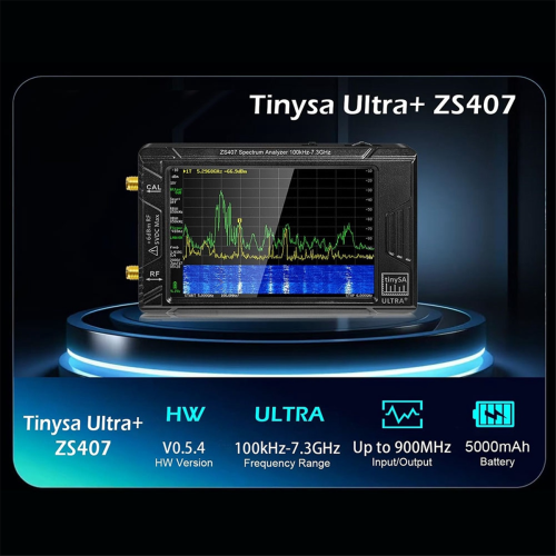 ZS-407 Ultra Plus Handheld Spectrum Analyzer 2