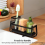 Kitchen Sink Sponge Holder Soap Dish Rack Drainer C 4