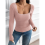 Vierkante hals geribbelde basic tienerjurk Lotus Root roze XL 8