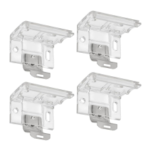 4 stuks montagebeugels voor 1 inch plisségordijnen