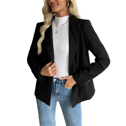 Womens Casual Long Sleeve Blazer 2