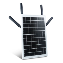12W 18000mAh op zonne-energie werkende 4G LTE WiFi-router