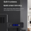Draadloos - Compatibele zender en ontvanger LED-display Wit 8