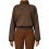 Dames tops Chocolade Kleur M 2