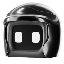 Kawaii Q-versie helm auto speelgoed robot cadeau