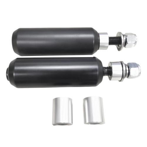 Left & Right 4.5inch Upper Crash Bar Shock Sliders Mounts for