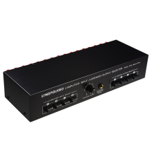 4 in Out Power Amplifier Speaker Selector Switcher