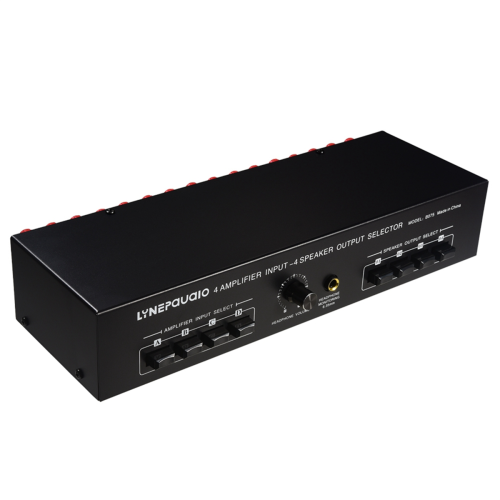 4 in Out Power Amplifier Speaker Selector Switcher