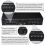 4 in Out Power Amplifier Speaker Selector Switcher 4