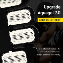 Stimulateur intelligent des abdominaux, unisexe, 6 modes, 9 niveaux, USB