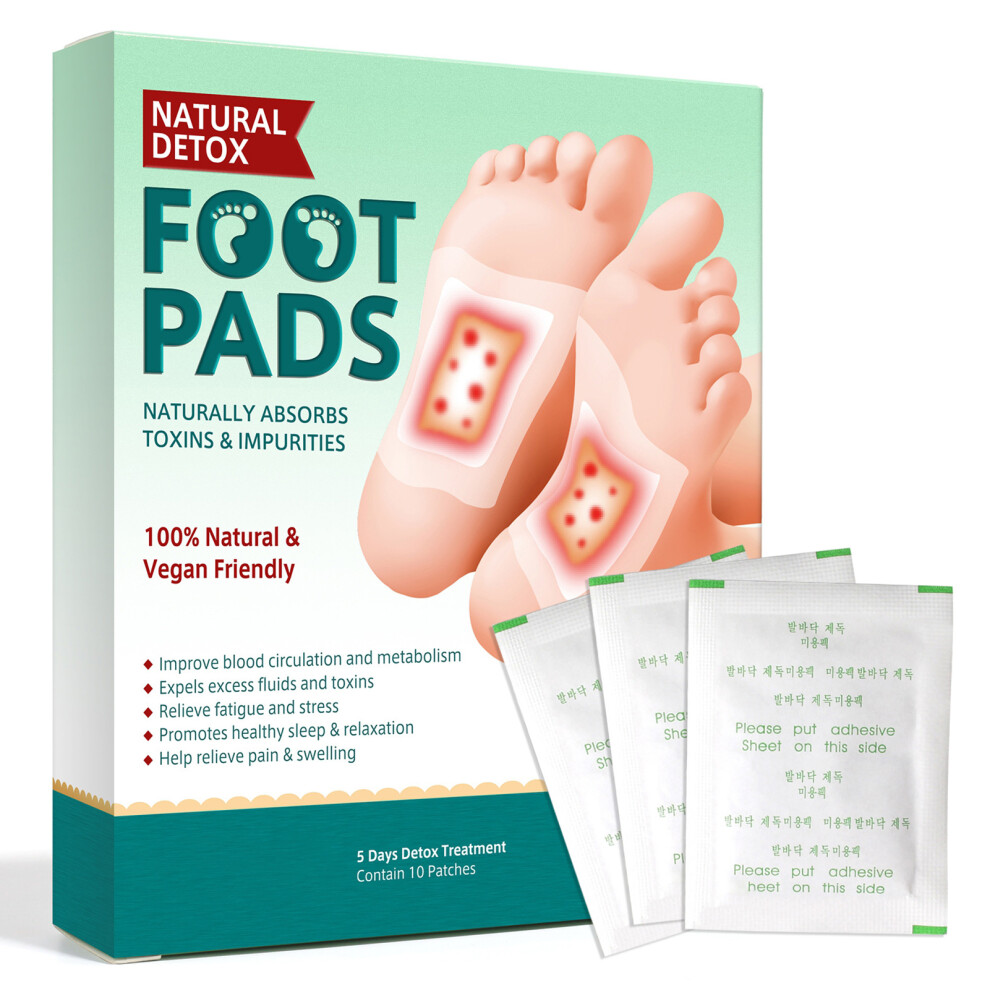 Ginger Foot Care Pads for Detox Stress Relief and Sleep