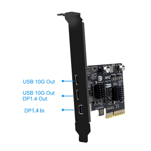 USB-C PCIE kártya USB 3.2 Gen2-höz Windowshoz/Linuxhoz 2