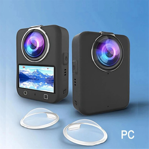 2 stuks PC-lensdop voor 360 Action Camera HD Guard 2