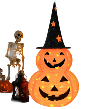 3FT Halloween Pumpkin Decorations, for Indoor Outdoor Home