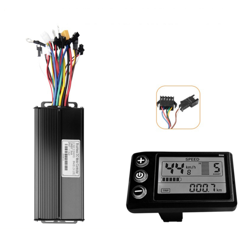 36V 48V 52V 35A 1500W Brushless Motor Controller+S866 LCD Kit 1