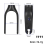 Refit Electric Scooter Front Suspension Fork Kit
Fork+Front Replacement 7