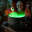 Halloween Decorations Indoor Witches Cauldron Black Plastic 4