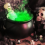 Halloween Decorations Indoor Witches Cauldron Black Plastic 7