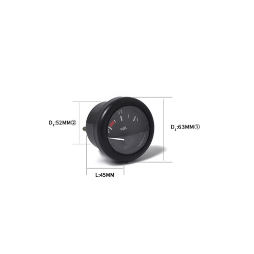 52 mm universele oliedrukmeter met lichtsensor 2