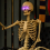 Halloween Led Glowing Eyes with Timer,2 Pcs Light Up SkeletonEyes A 7