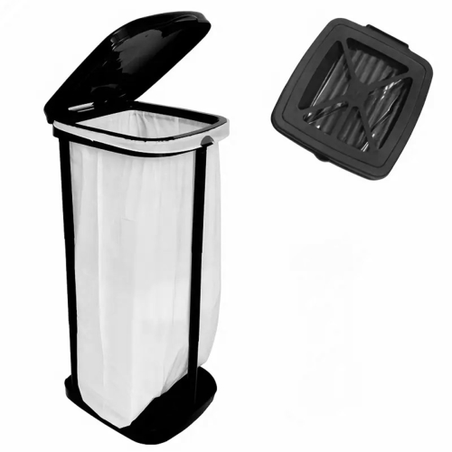 Fold Trash Can - Foldable Indoor/Outdoor 13 Gallon Garbage Bin 1