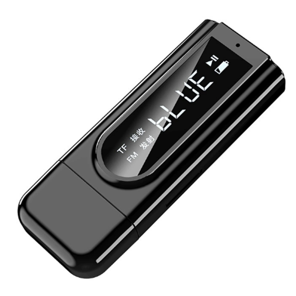 Fm Stereo Bluetooth 5.0 Receiver Transmitter 4852324224275