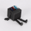 3D Printed Guitar Pick Storage Box Black 6