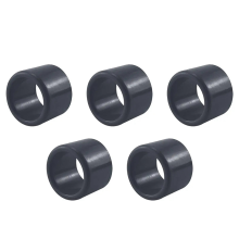 5 stuks Hengelhouder Buisinzetstuk Beschermer Accessoires Zwart