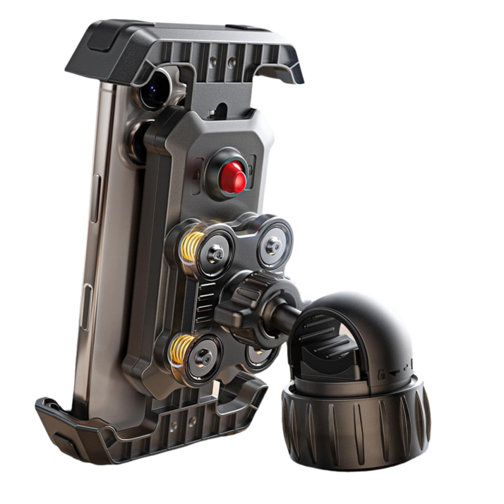 Bike Phone Holder, Anti-Vibration Motorcycle Mount 4852324228495