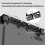 Verstelbare tv-schermplank, bureau-organizer 6