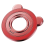 Magnetische telefoonhouder, draagbare vingerringstandaard, rood 2