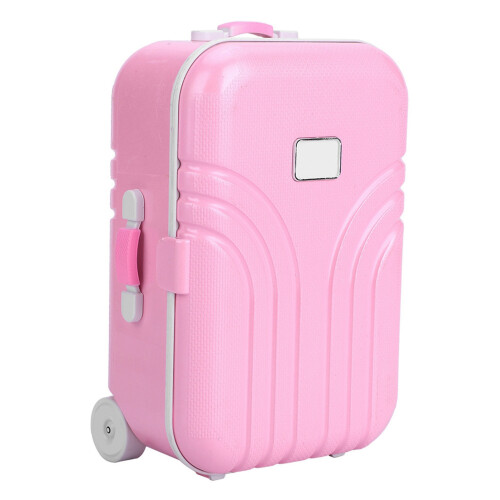 Baby Suitcase Toy Cute Plastic Rolling Suitcase 1