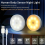 USB Rechargeable LED Motion Sensor Lights Indoor Closet Light,B 4