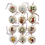 Jolly and Bright Hand Embroidery Ornaments Kit 1