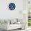 Digital Wall Clock with Time, Day of Week and Temperature, Silent 6