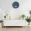 Digital Wall Clock with Time, Day of Week and Temperature, Silent 5