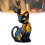 CAT for Night Stands Table Lamps, Stained Resin Tabletop Light 2