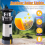 Led Solar Rotating Lighthouse Outdoor Garden Decorative Light,A 5