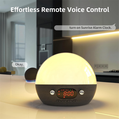 Sunrise Alarm Clock Bluetooth Speaker for Bedroom 2
