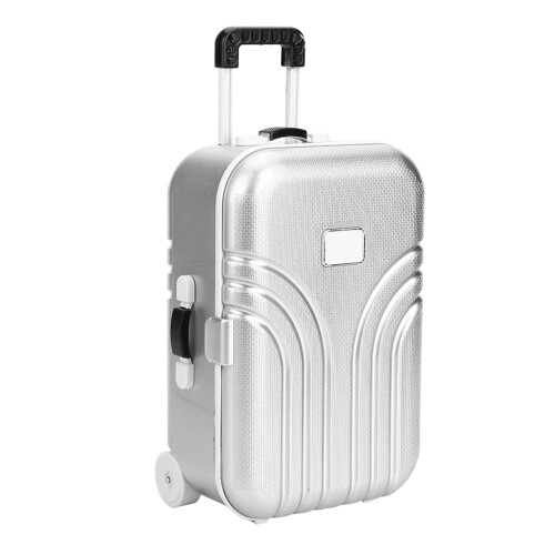 Baby Suitcase Toy Cute Plastic Rolling Suitcase 2