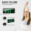 LED Digital Wall Clock, Large Digits Display,Indoor Office Green 8
