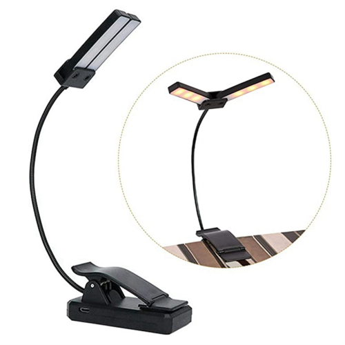 Double-Headed Rechargeable, Music Stand Light, Clip-on Light 2