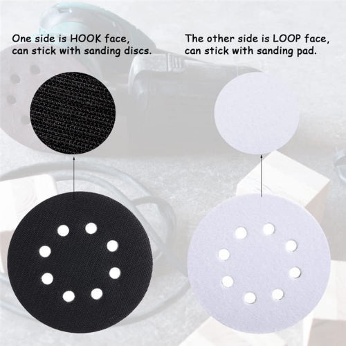 Soft Density Interface Pads 8 Holes Hook and Loop Sponge Cushion 2