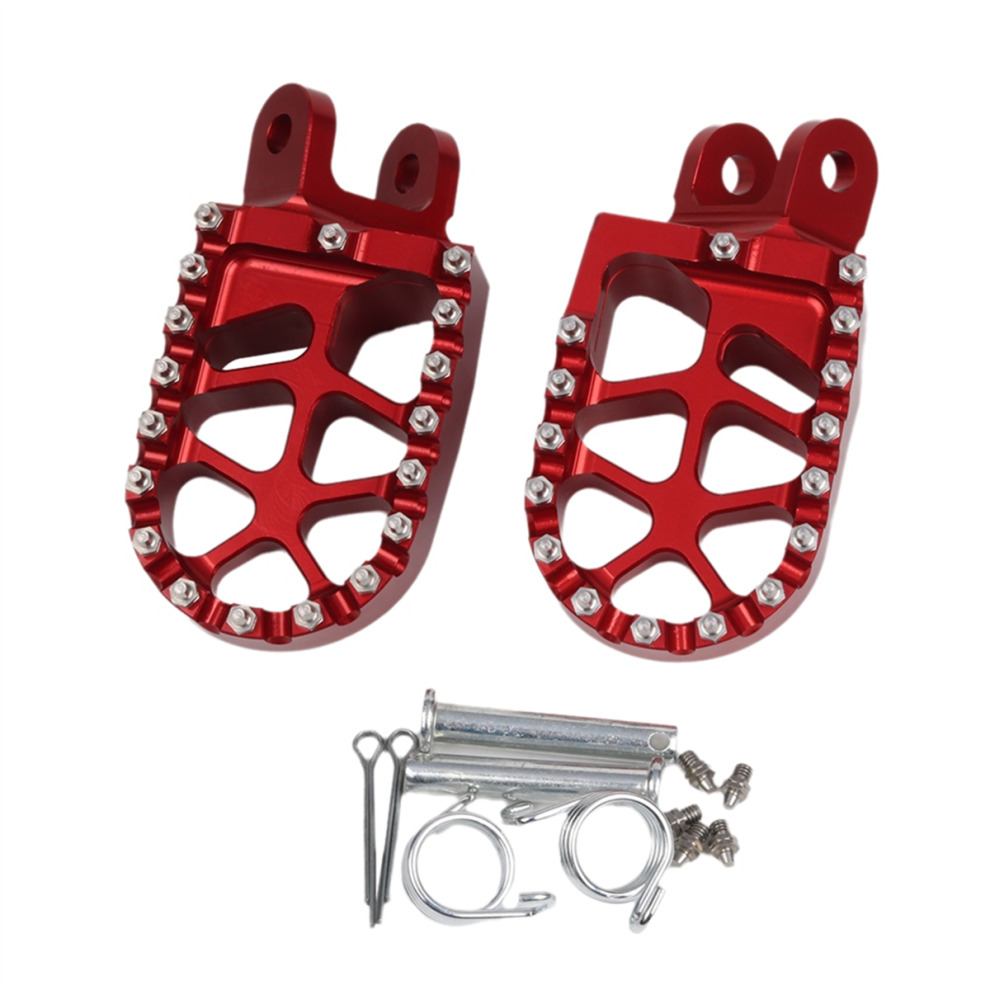 Dirt Bike Footpeg Foot Pegs Pedal For Red 4853635847191