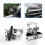 2Pcs Universal Mount Led Light Bar Mounting Brackets Pillar Holder 6