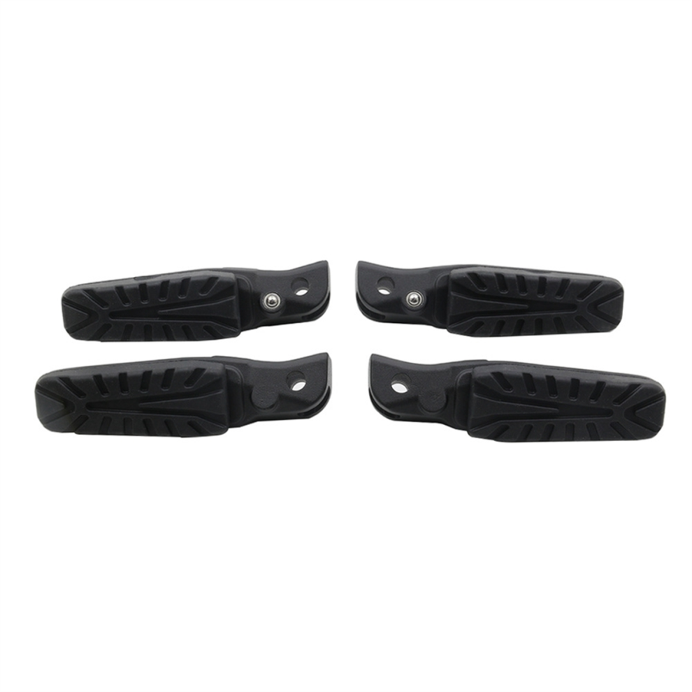 Front Rear Footrest Foot Pegs Pedals For Black 4853635849973