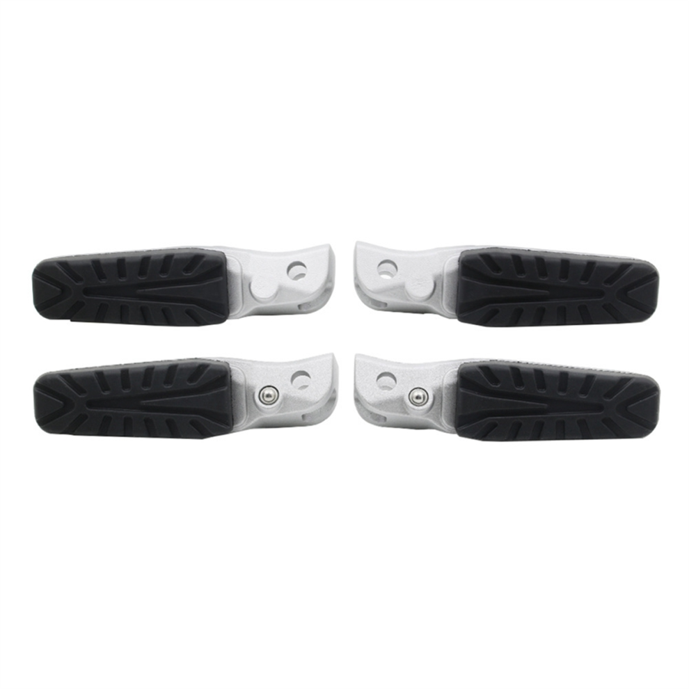 Front Rear Footrest Foot Pegs Pedals For Silver 4853635849980